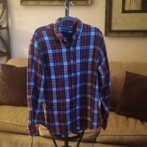 Men's winter long sleeve shirt